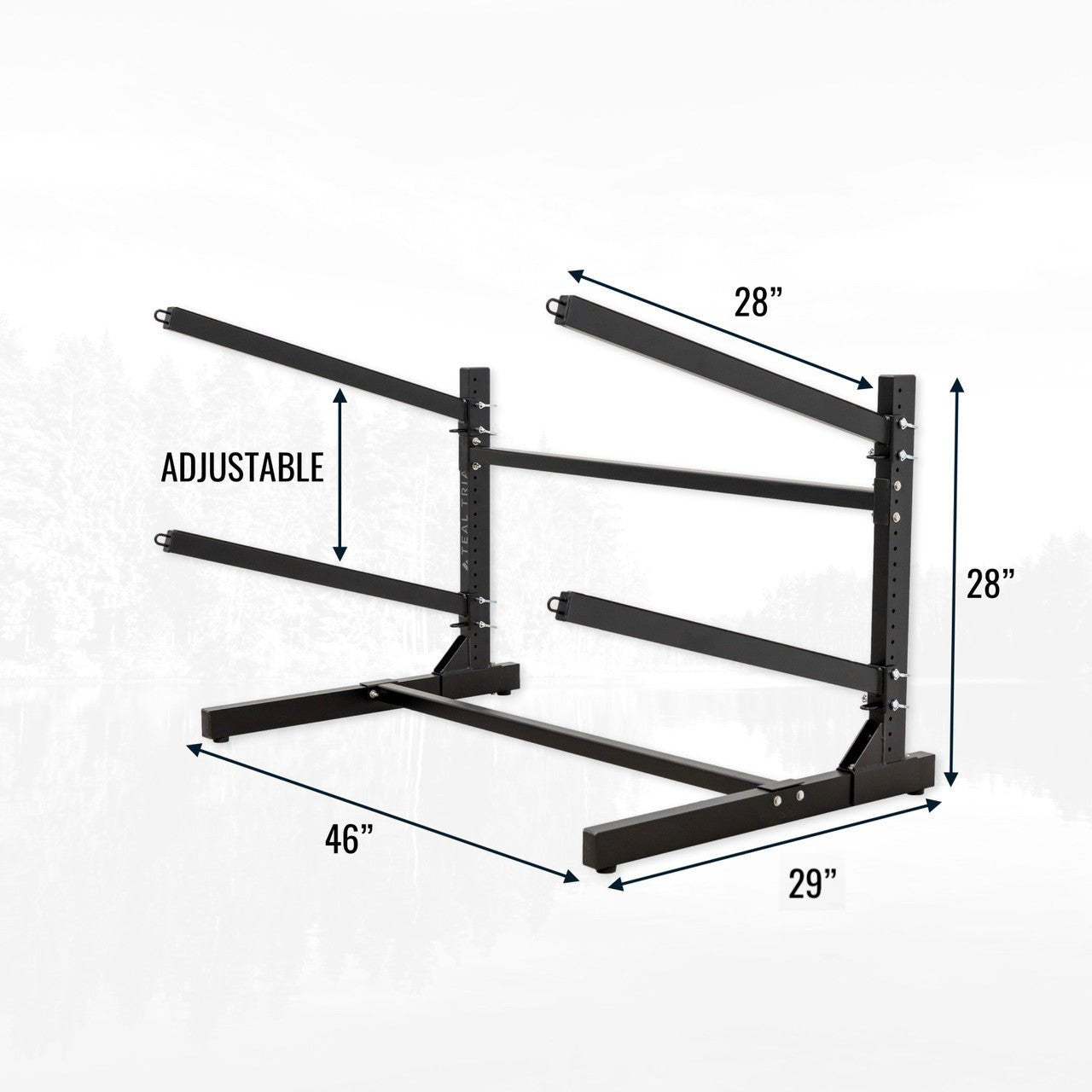 Freestanding G - Watersport | 2 Level | Black - Vibe Kayaks