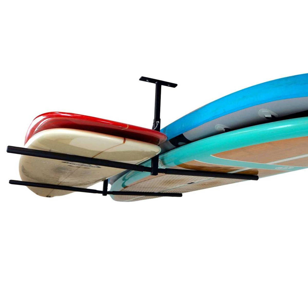 Hi - Port 2 Multi SUP & Surfboard Ceiling Rack | Adjustable Overhead Mount - Vibe Kayaks