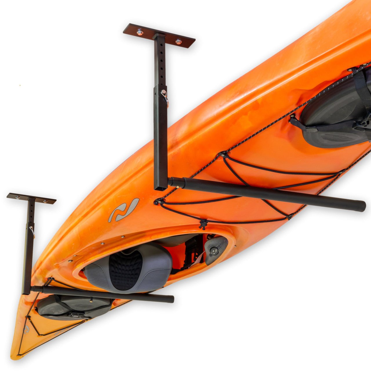 Hi - Port Single Kayak Ceiling Rack | Adjustable Overhead Storage Mount - Vibe Kayaks