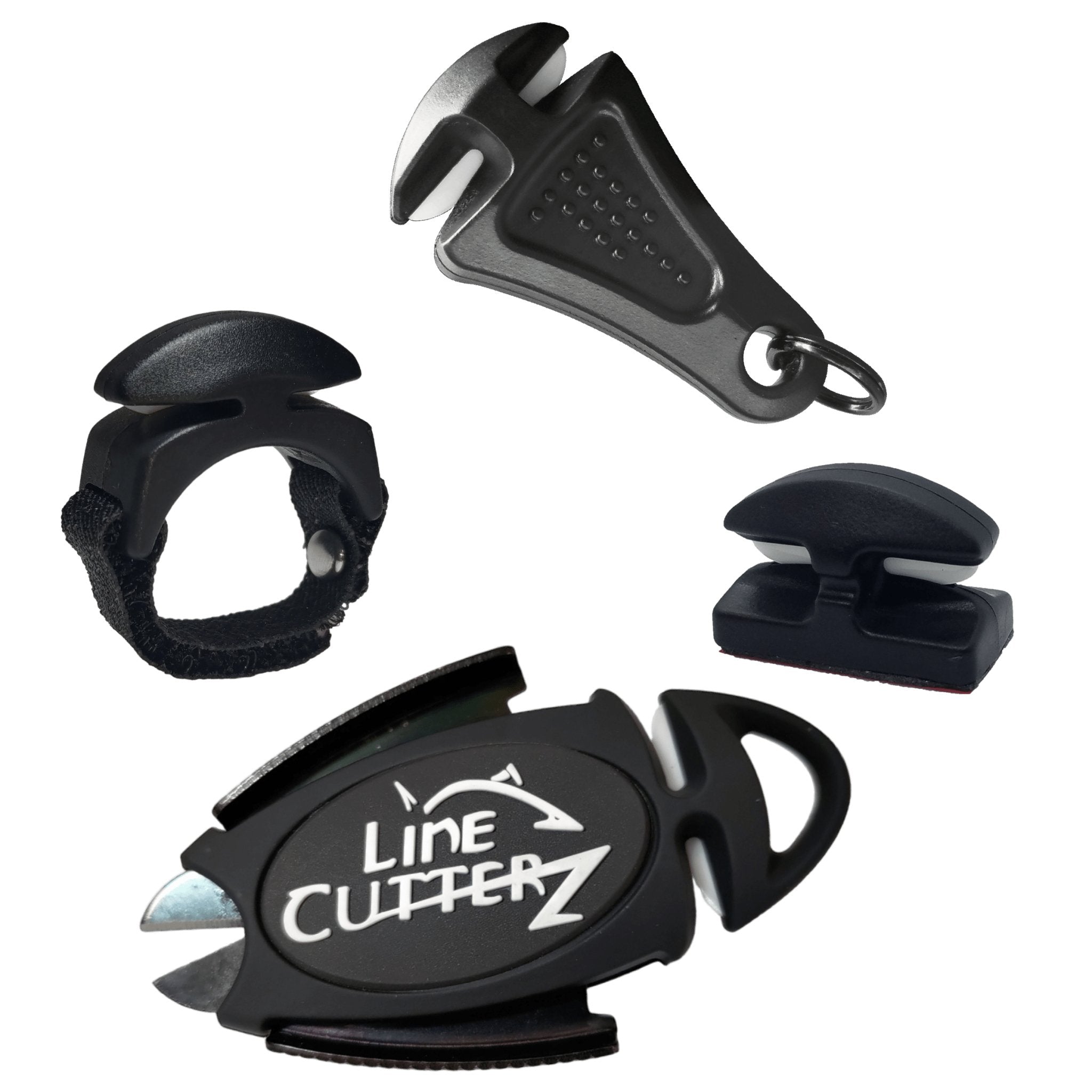 "QUADRUPLE PLAY" Fishing Line Cutter Multi - Pack - Vibe Kayaks