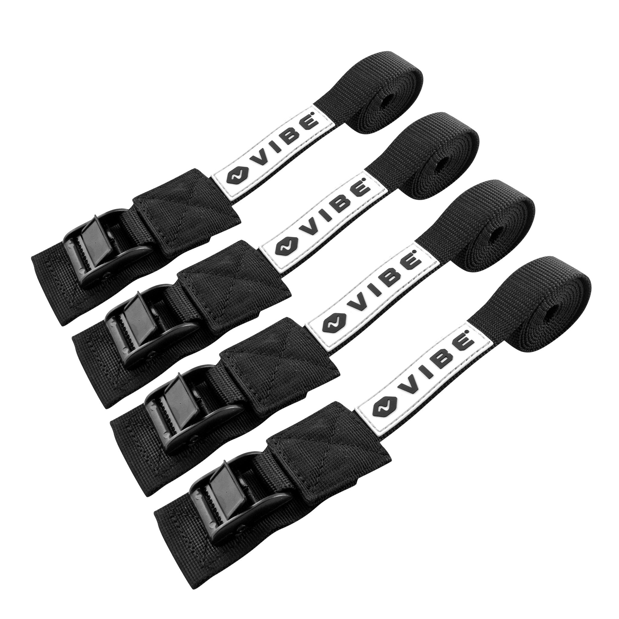 Cam Buckle Tie Down Straps - 3ft - Vibe Kayaks