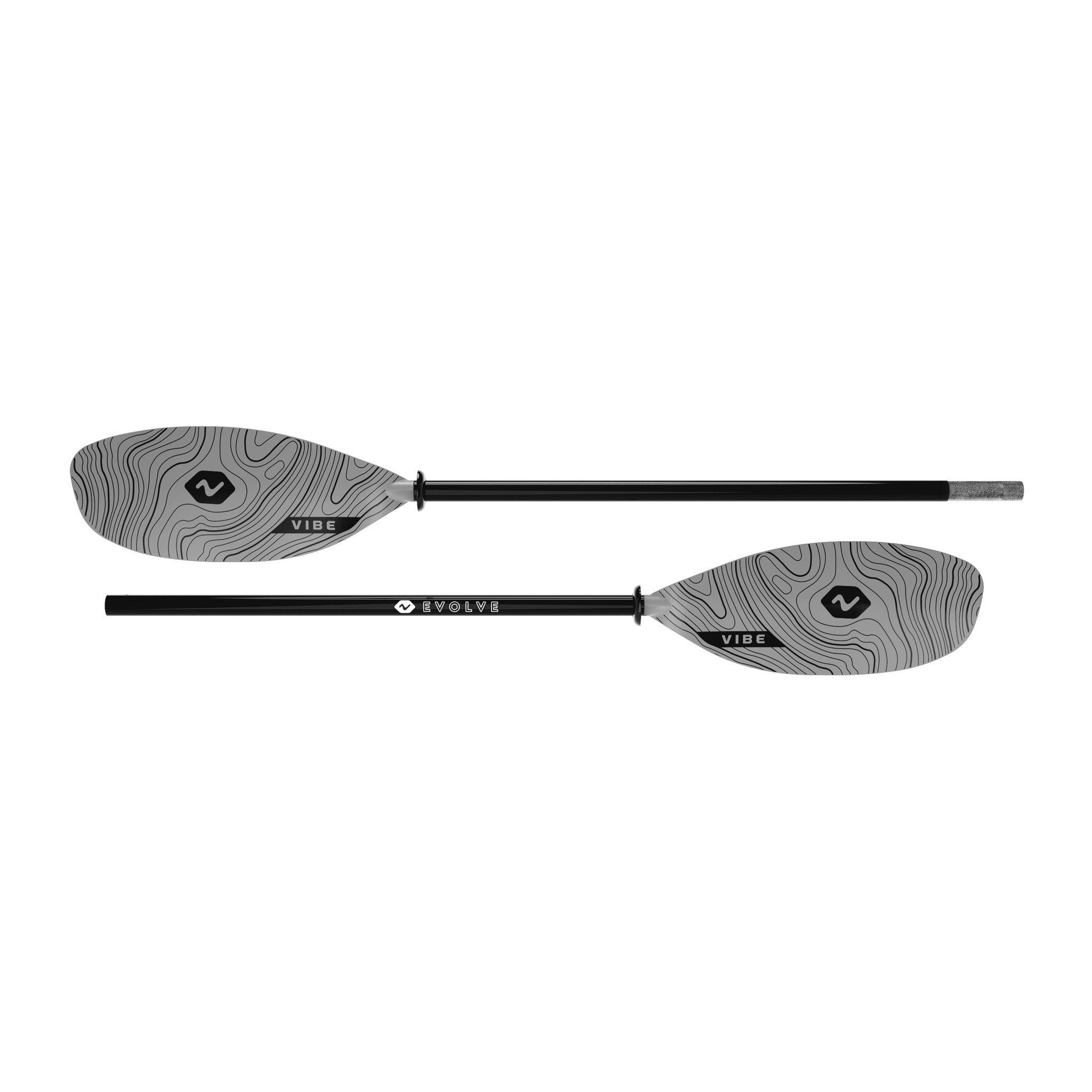 Pagaie Evolve en fibre de verre (230-250cm réglable) - Vibe Kayaks