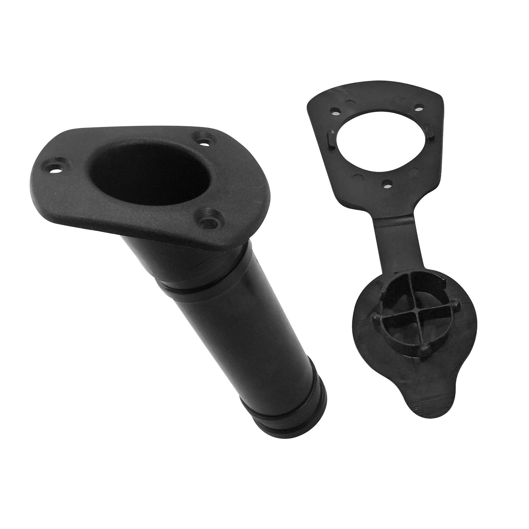 Flush Mount Rod Holder with Rubber Gasket & Cap - Vibe Kayaks