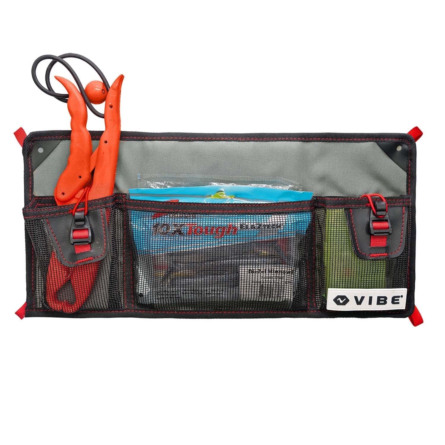 Mesh 3-Pocket Gear Organizer - Vibe Kayaks