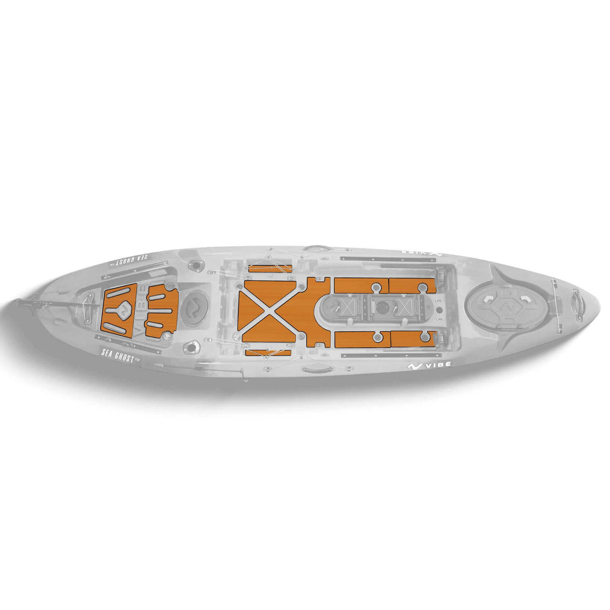 Sea Ghost 110 Premium Deck Padding Vibe Kayaks