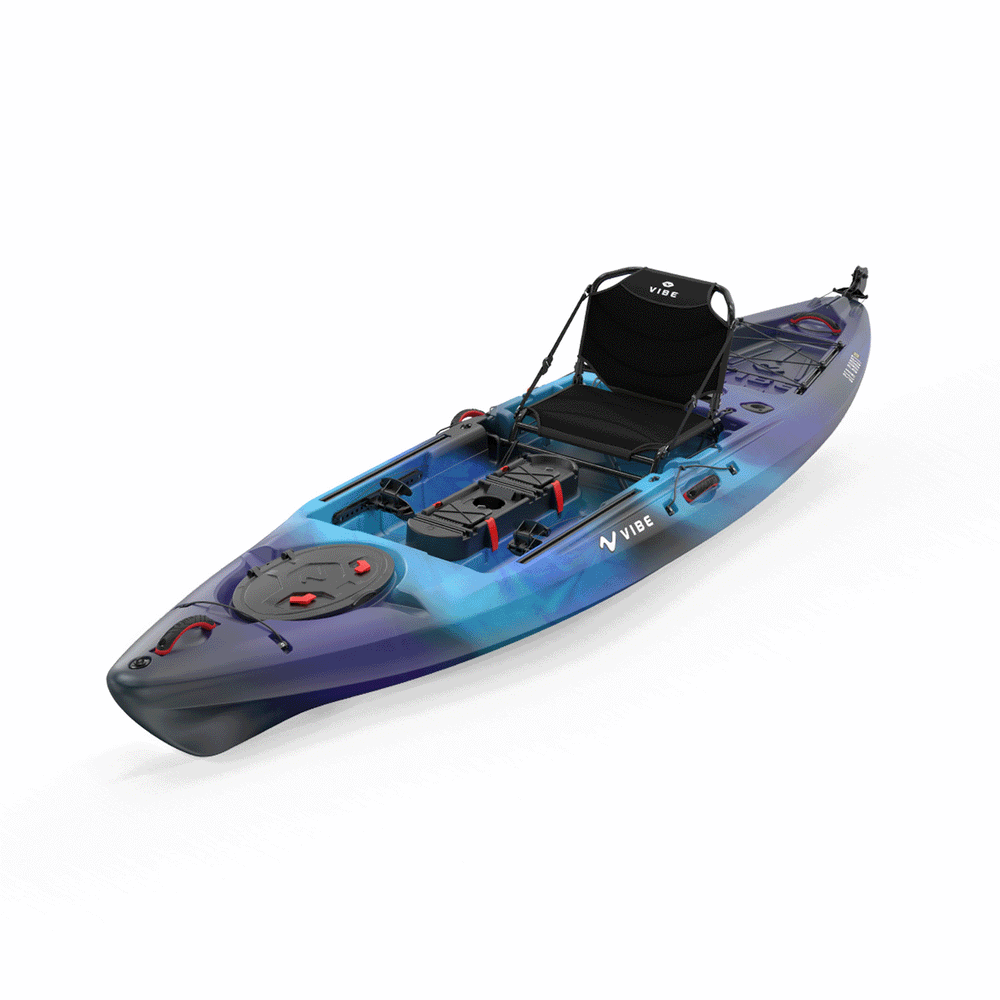 Vibe Sea Ghost 130 Sit On Top Angler Fishing Kayak Vibe Kayaks