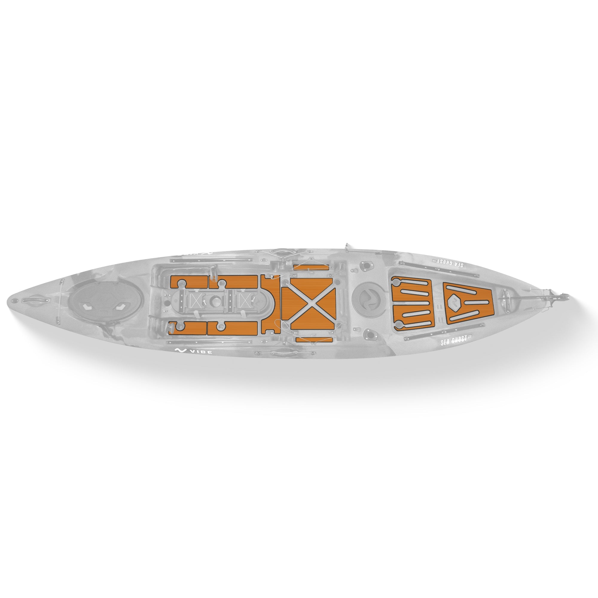 Sea Ghost 130 Premium Deck Padding - Vibe Kayaks