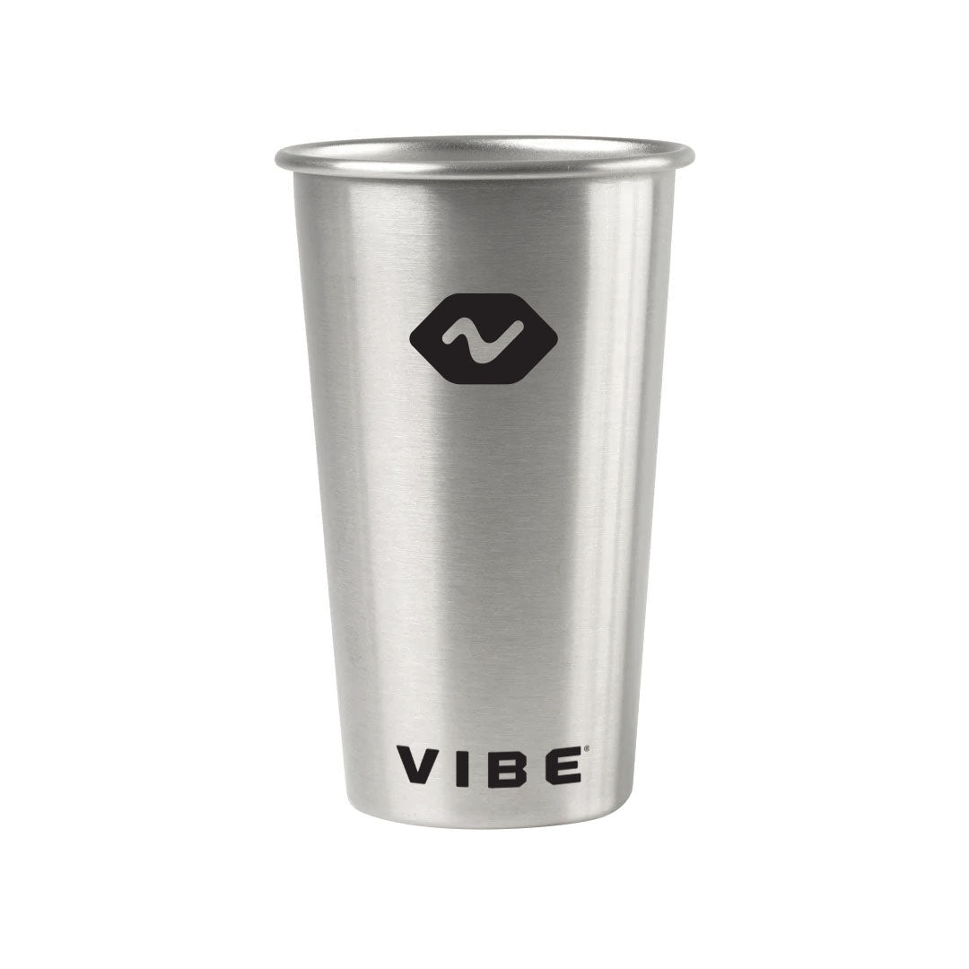 Vibe 16 oz Stainless Steel Pint Cup (4 Pack) - Vibe Kayaks